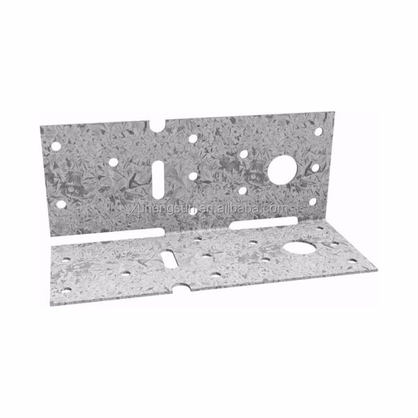 DX51D-Z275 Wooden Brackets for Hot-dipped Galvanized Flat Triangle Steel Corner Brace