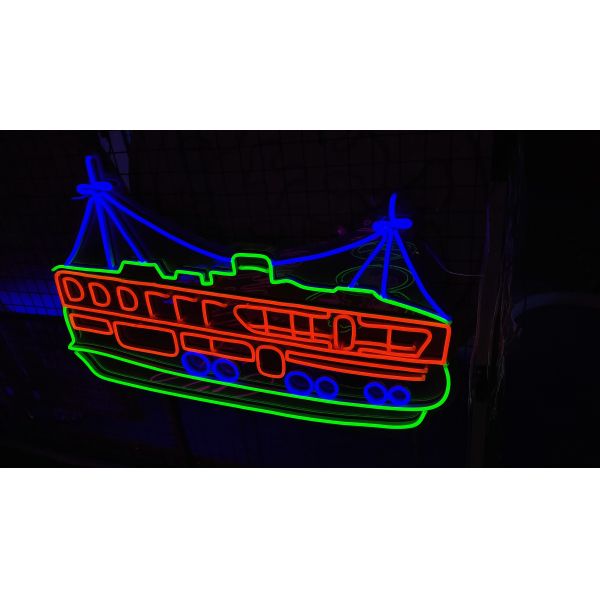 Custom boat neon sign men cave dorm  house wall lighting deco