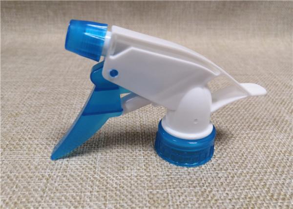 All Plastic Pressure Sprayer , White / Red / Blue Plastic Pump Dispenser Tops