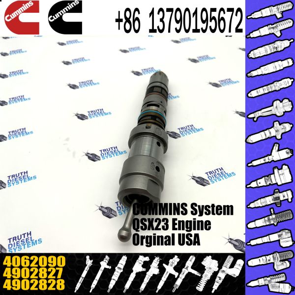 4088431 Genuine Diesel Engine Common Rail QSX60 Fuel Injector 4076533 4902827 4062090 4077076