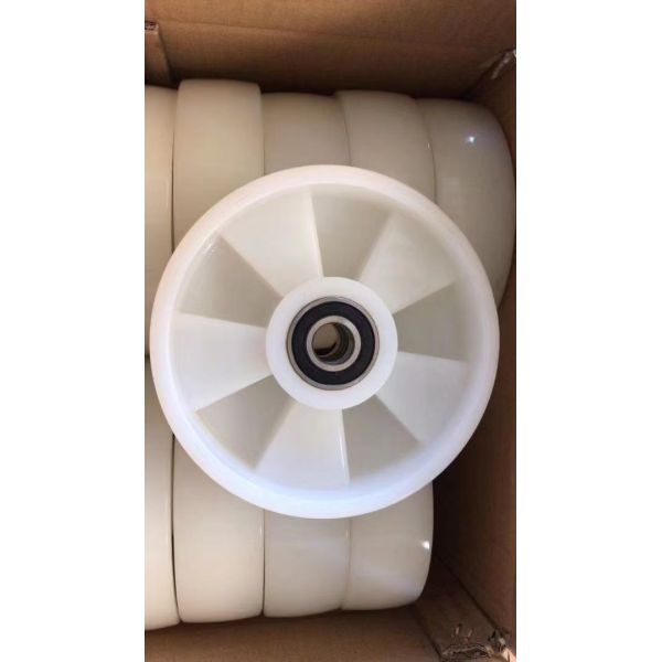 pallet jack nylon steering wheel with bearing 180mm