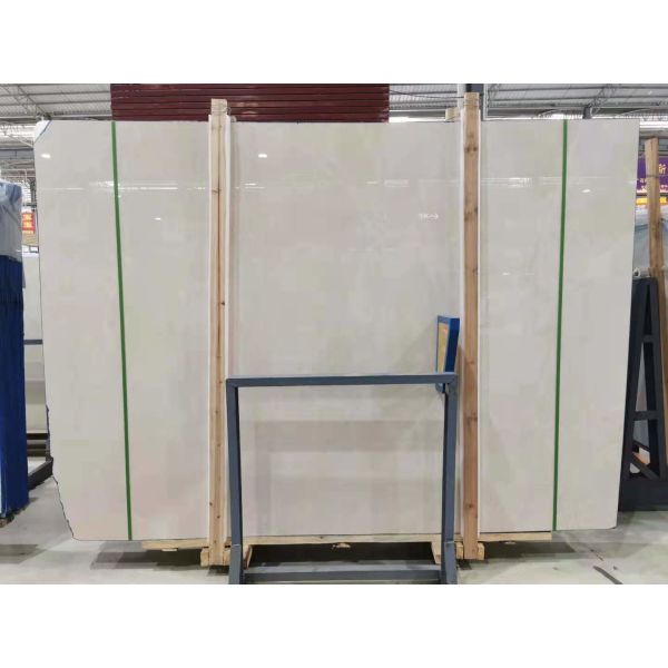 16mm Thickness Beige Marble Flooring Tile Crema Marfil Nizwz K3 Baiyulan