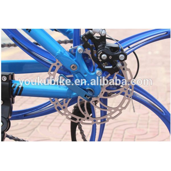 Height 155cm Full Alloy 27 Speed Aluminum Folding Mountain Bike
