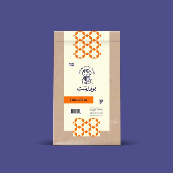 Плоские нижние сумки бумаги Kraft упаковывая для кофейных зерен 500g