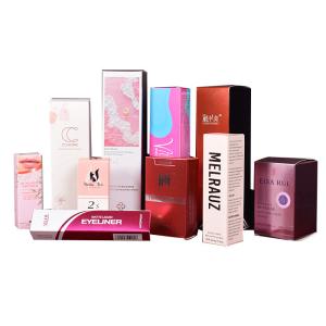 Essence Cosmetic Packaging Box Hot Stamping Embossed Lipstick Container Box