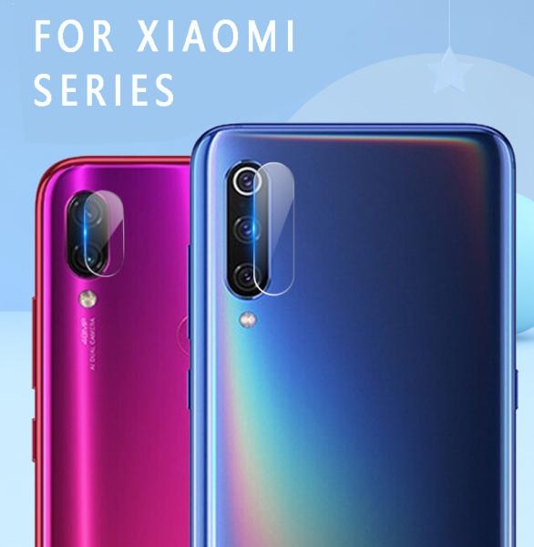Clear Camera Covers Anti-Fingerprint Tempered Glass Camera Protector Film for Redmi Note 8 Pro K20 Pro