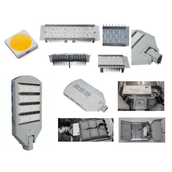 SMD3030 LED Street Light 200W For Highways / LED Luminaire Lights Energy Saving