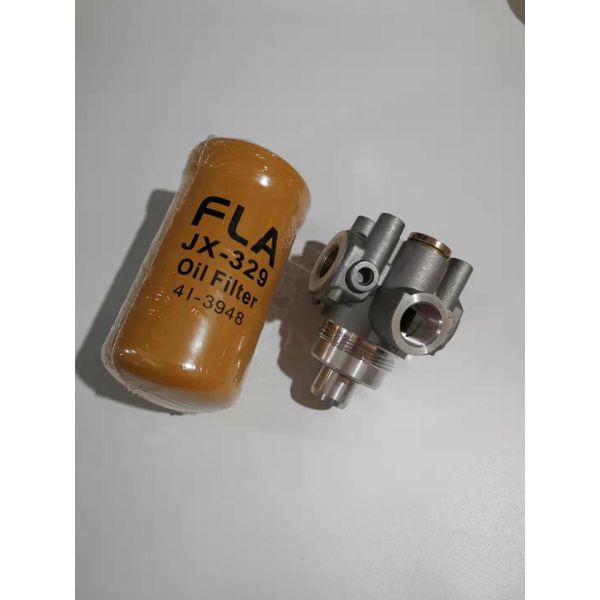 Steel Materials Oil Filter Head , Oil Filter Fast Delivery Compact Structure