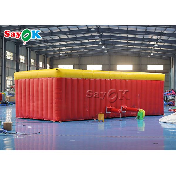 Дом образования огня шатра воздуха шатра раздувной 8m 26.5ft раздувной для противопожарного инструктажа