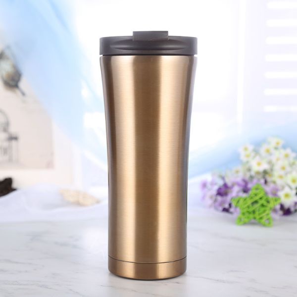 Vacuum Insulated Wide Mouth Stainless Steel Water Bottle Customized Color