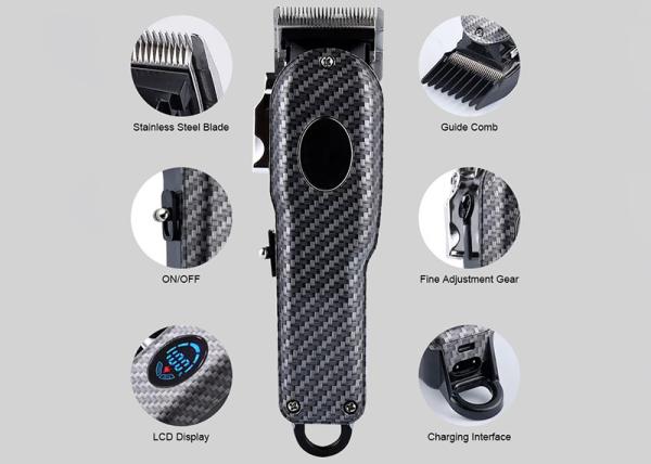 Cordless Corded Professional Electric Hair Trimmer for Men Beard Cutter