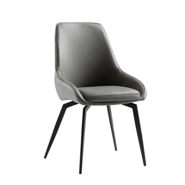 Cadeira de jantar moderna em poliuretano estabilidade durabilidade superior