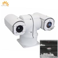 Resolución Ptz cámara de imagen térmica infrarroja ángulo láser de largo alcance para la detección de humedad