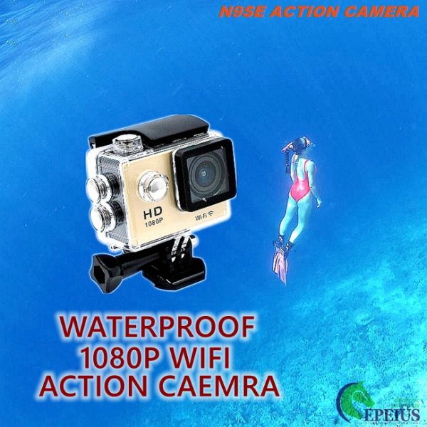 HDMI 1080P HD Action Camera N9 Wifi Diving 30M Original Eken Sj4000 Sports DV