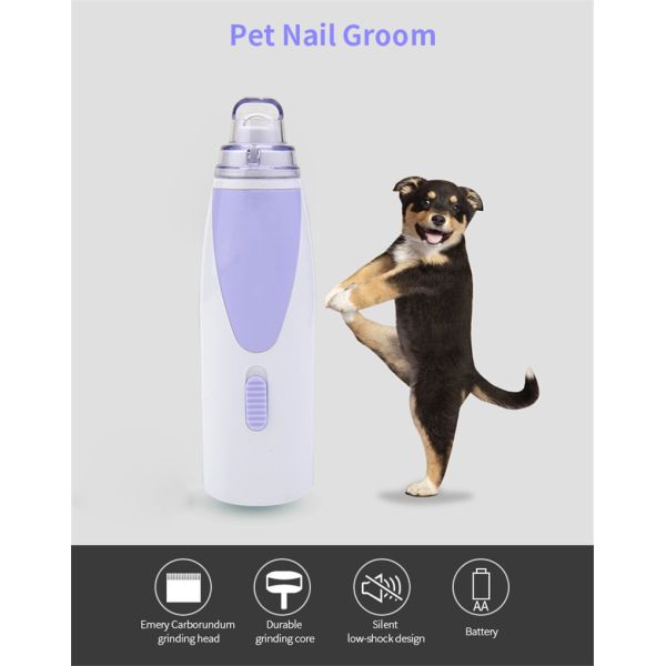 Пилочка для ногтей молчаливого низкого любимца удара электрическая, вибрация перезаряжаемые точильщика ногтя любимца низкая