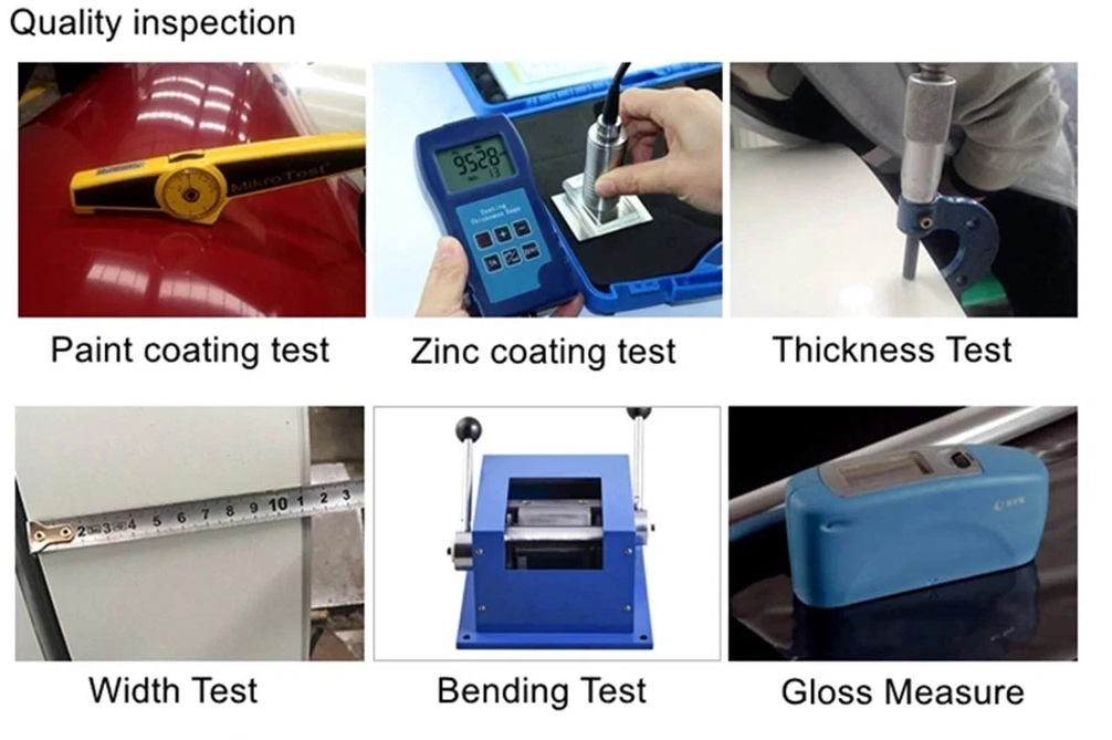 Специализированная кольцевая покрытая стальная катушка / пластина для бытовой техники / транспортировки / упаковки / внутреннего убранства