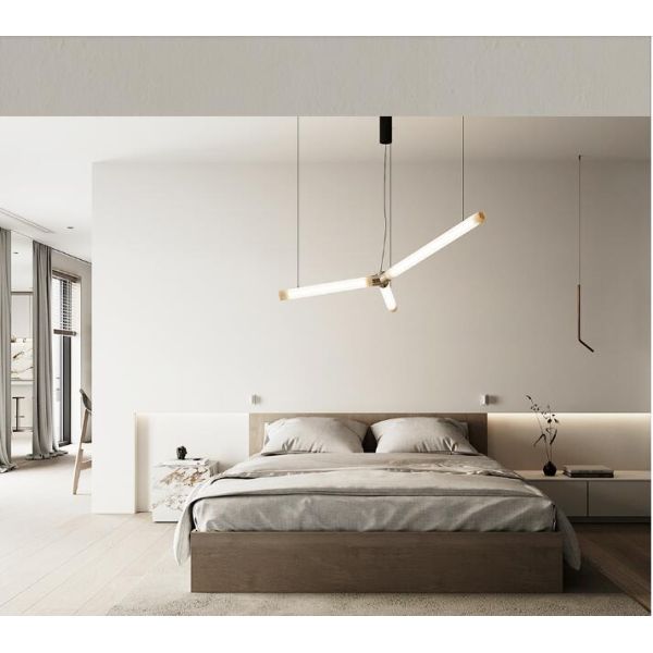 Laminate Color HDF Bedroom Wardrobe Closets 2000mm*500mm Closet Organizer