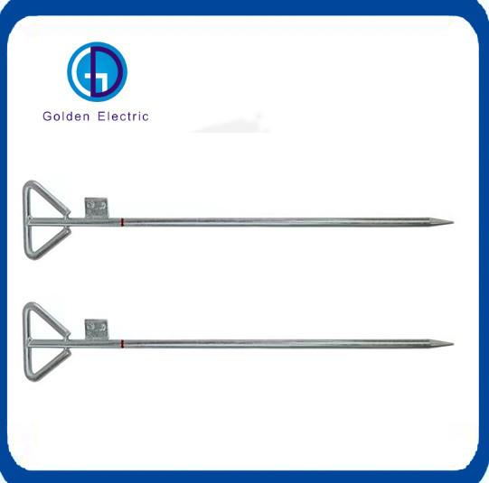 Bright Earth Protection System for OEM/ODM Grounding Hot DIP Galvanized Ground Rod
