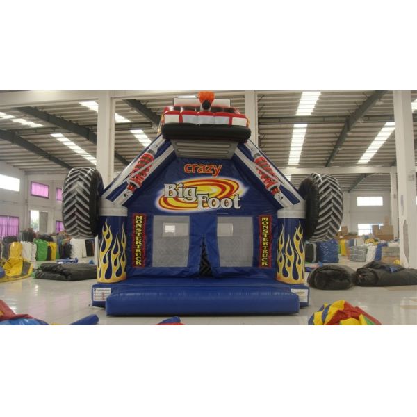 2017 Crazy Car Giant Inflatable Bounce House Kids Favourite Inflatable Air Jumper Car Truck