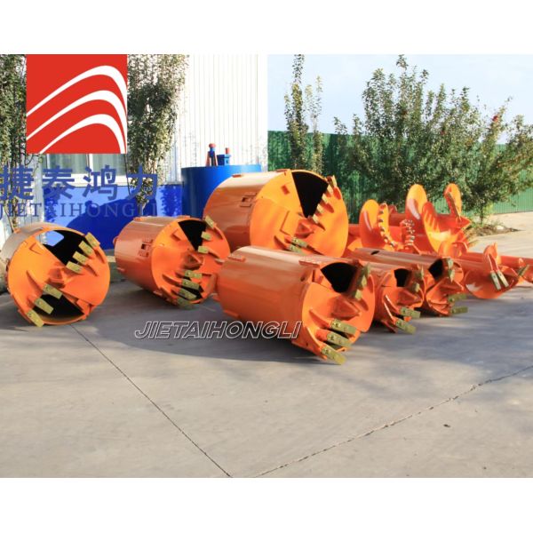 Dientes del cubo de la perforación de roca del Od 600-3000m m 4-24