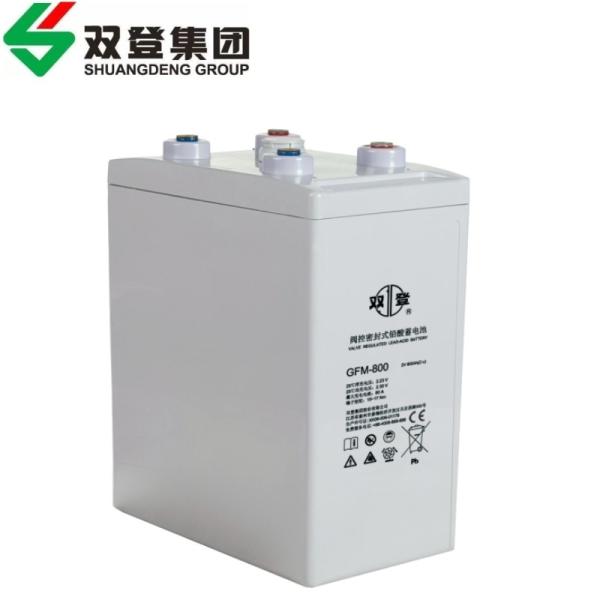 Shuangdeng GFM-800 2V800Ah Lead Acid Battery for Solar Energy Storage Power System Eps