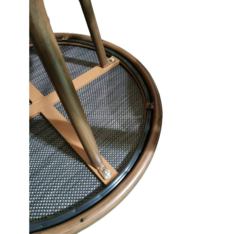 All Weather Portable Outdoor Coffee Table Compact Folding Design for Hotel Balcony Bistro