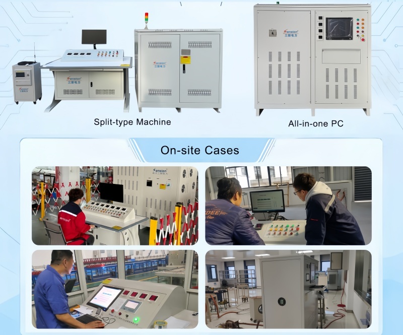 Automatic Temperature Rise Test System With High Current Output / Precise Measurement