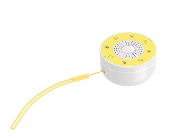 Portable White Noise Sound Machine Type-C Interface 150mA Working Current Perfect for Soothing Baby Crying on the Move