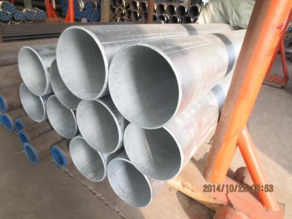 Carbon Steel Welded Tube , Stainless Steel Threaded Pipe THK SCH 80 8mm Thickness