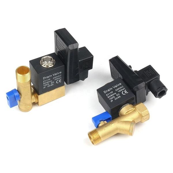 Etrany2Way 3/8 in Water DC24V Brass Material Stop Solenoid Valve Normal Temperature Control Manual 1 Year Warranty ODM/OEM