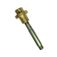 Tolerância de bronze de aço inoxidável de gerencio dos eixos 0.03mm do metal da precisão das peças do CNC da precisão