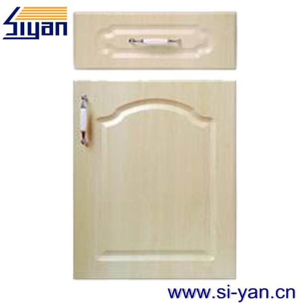 White Pvc Wood Grain Film , Decorative Pvc Membrane Sheet For Furniture