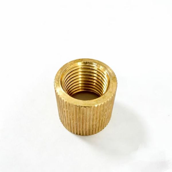 18x16 Raw Brass Accessory for Lighting Fixture Connection - Durable Brass Connector