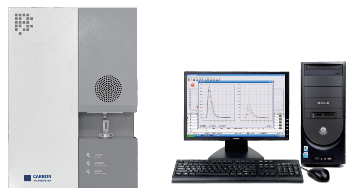 220V Infrared Carbon And Sulphur Analyser For Metallurgical Testing