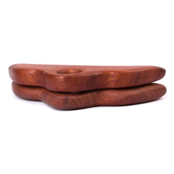 11.7*5.8cm Wooden Scalp Care Massage Comb Body Acupoint Pressing Massage Tool Meridian Dredging Gua Sha Massage Brush