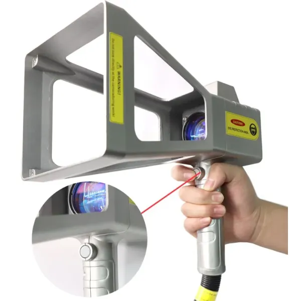 Portable Handheld Laser Marking Machine with Safe Cover