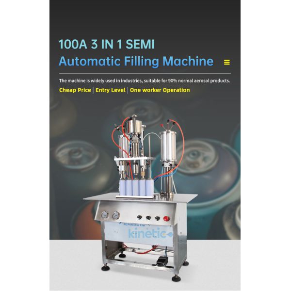 Speed Cans Diameter 35-65mm Aerosol Snow Spray Filling Production Line Window Flower Spray Adhesive Spray Making Machine