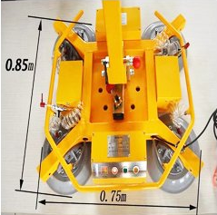 Чашка всасывания стекла поднимаясь оборудования вакуума для крана башни