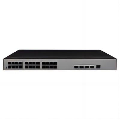 Comutação de rede de suporte VLAN 10/100/1000Mbps Taxa de transmissão 24 portas com energia AC