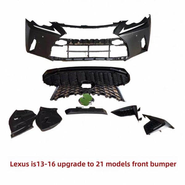 Car Bumper Auto Body Kit for Lexus IS250 IS300 IS350 ISF 2013 2014 2015 2016 2017 up to 2021 Style Front Bumper Kit Assembly