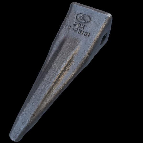 Komatsu PC100 Excavator Bucket Teeth Adapters Forged Heavy Duty Wear Resistant
