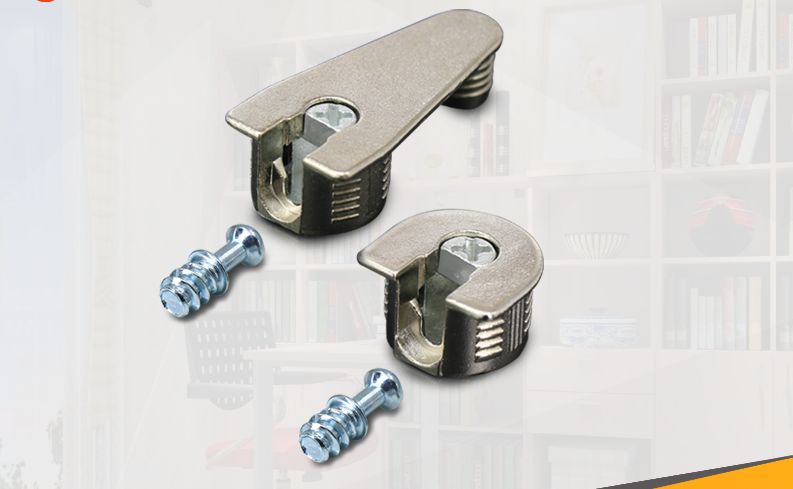 Mail Packing Cabinet Zinc Alloy Connecting Fittings Cam Lock Furniture Connector 20mm Dia