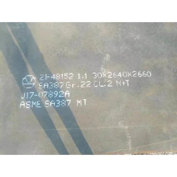 SA387 Gr.11  CL .2 LTV N+T Steel Plate  ASME SA387 Boiler Plate Hot Rolled ASME SA387