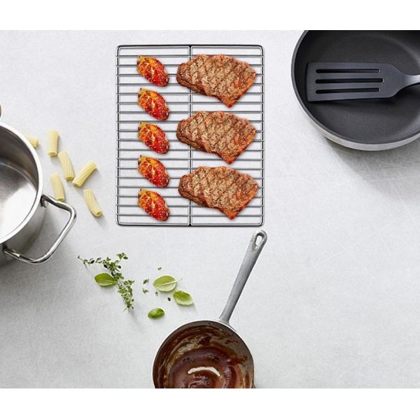 Нержавеющая сталь 304 BBQ Grill Mesh Non Stick Термостойкая