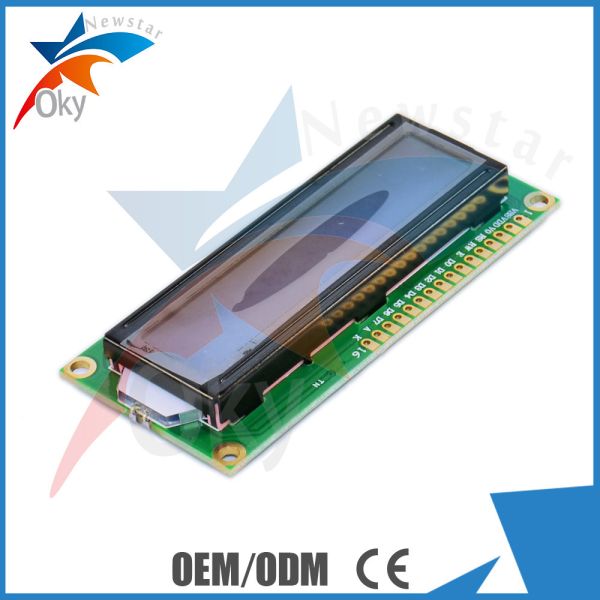 Lcd1602 1602 Module Blue Screen 16x2 Character LCD Display Module Hd44780