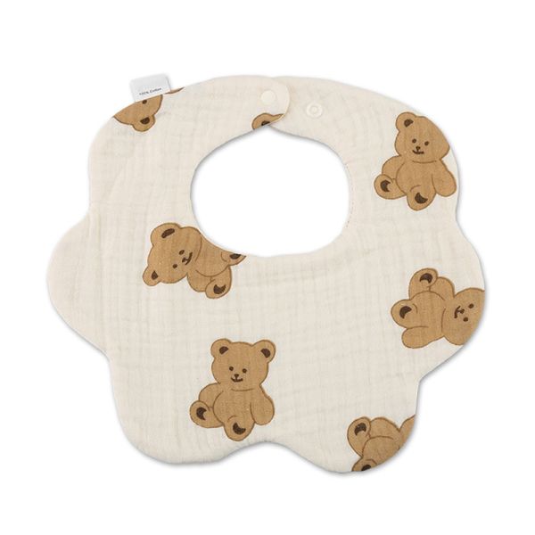 Durable Quality Infant Bibs Feeding the Baby of Cotton in Multiple Color