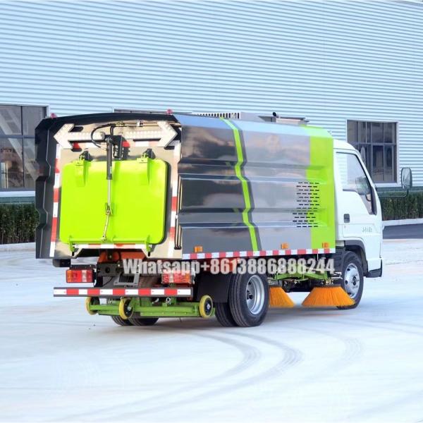 FOTON 3000 Liters  Multi-functional Street Cleaning  Truck   Road Sweeping Truck  Street Sweeper Truck