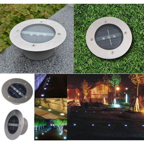 app.jpg 3 LED Warm White Solar Buried Lamp All Metal LED Brick Plaza Lamp Buried Lamp