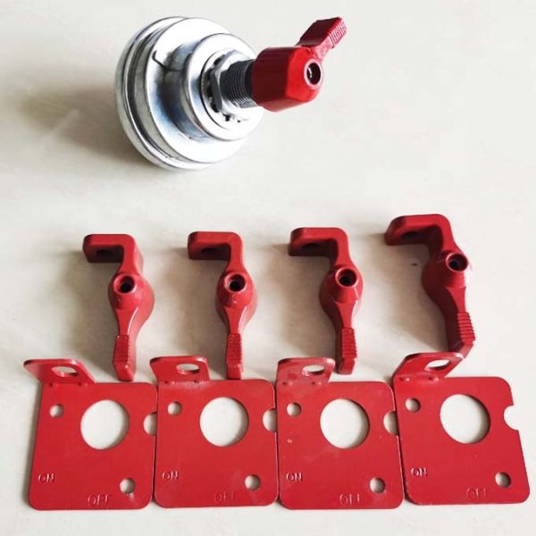 OEM Стандартный размер Красный Желтый Серебряный Кит локкота для гоночных автомобилей Батарея Мастер отключить переключатель Ремонт / замена