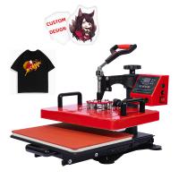 FuLund 15 em 1 máquina de impressão Multi-funcional da camisa da máquina T da sublimação do t-shirt da máquina da imprensa do calor